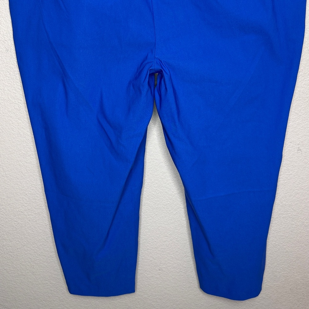 Rafaella Women's Stretch Capri Pant Blue. Size 18 - Picture 9 of 11
